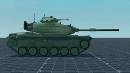 M60A1 Add-On Stabilization, right, in Multicrew Tank Combat