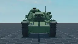 M60A1 RISE Passive, front, in Multicrew Tank Combat