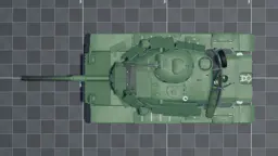 M60A1 RISE Passive, top, in Multicrew Tank Combat