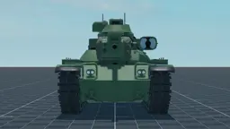 M60A2 Starship, front, in Multicrew Tank Combat