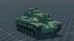 M60A2 Starship, perspective, in Multicrew Tank Combat