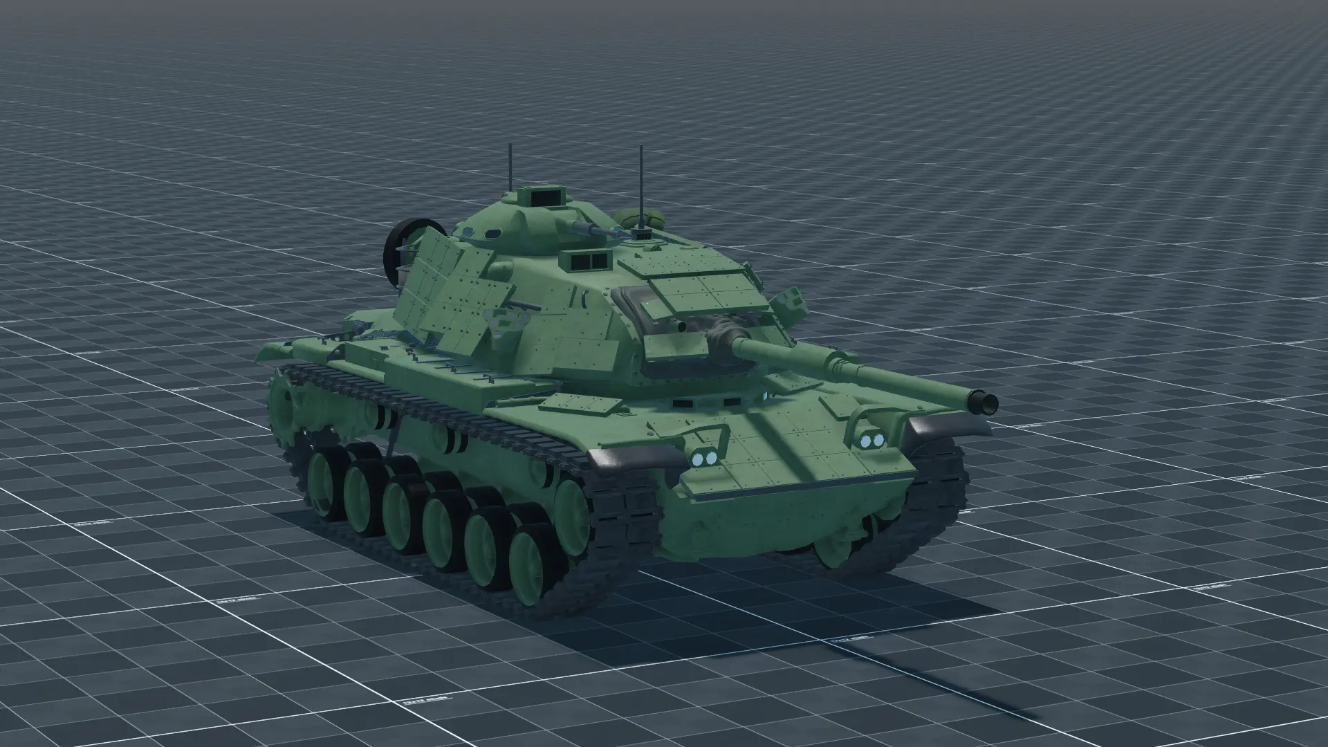 M60A3 TTS, perspective, in Multicrew Tank Combat