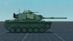 M60A3 TTS, right, in Multicrew Tank Combat