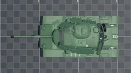 M60A3 TTS, top, in Multicrew Tank Combat