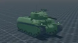 M6A2, perspective, in Multicrew Tank Combat