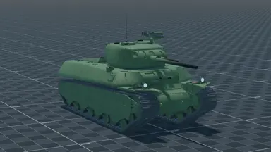 M6A2, perspective, in Multicrew Tank Combat