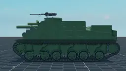 M7 Priest, left, in Multicrew Tank Combat