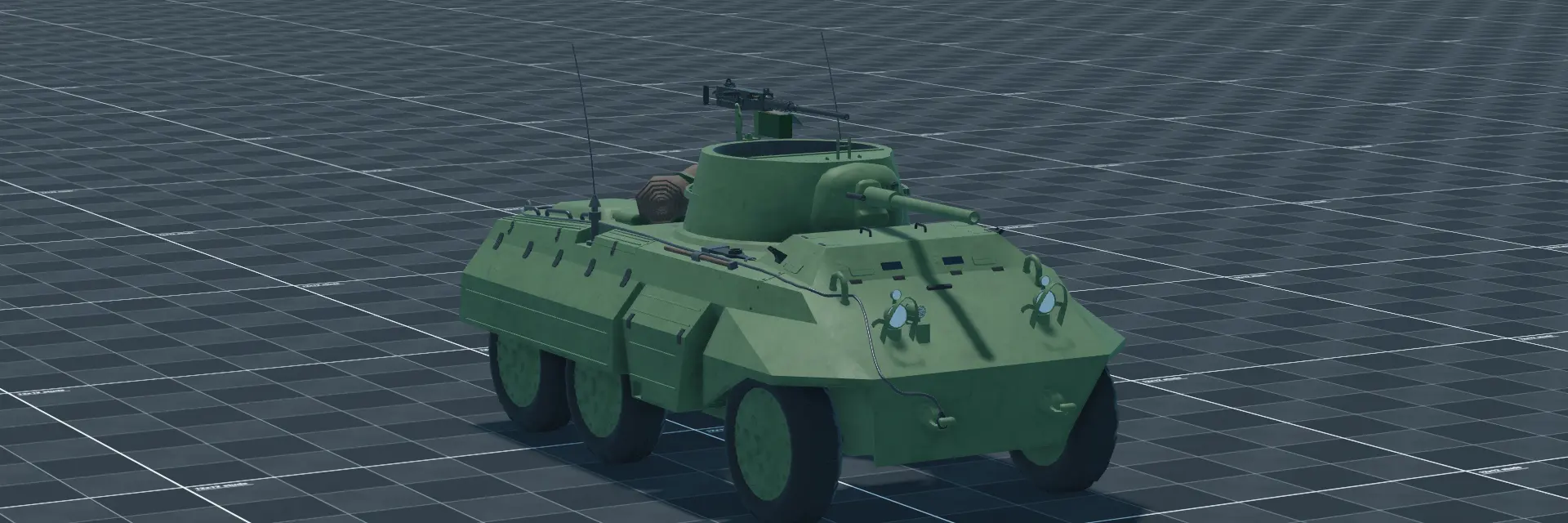 M8 Greyhound, perspective banner, in Multicrew Tank Combat