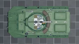 M8 Greyhound, top, in Multicrew Tank Combat