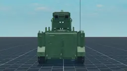 M901ITV, back, in Multicrew Tank Combat