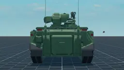 Marder 1A3, back, in Multicrew Tank Combat