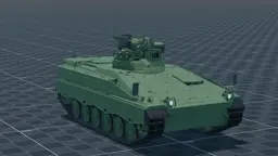 Marder 1A3, perspective, in Multicrew Tank Combat