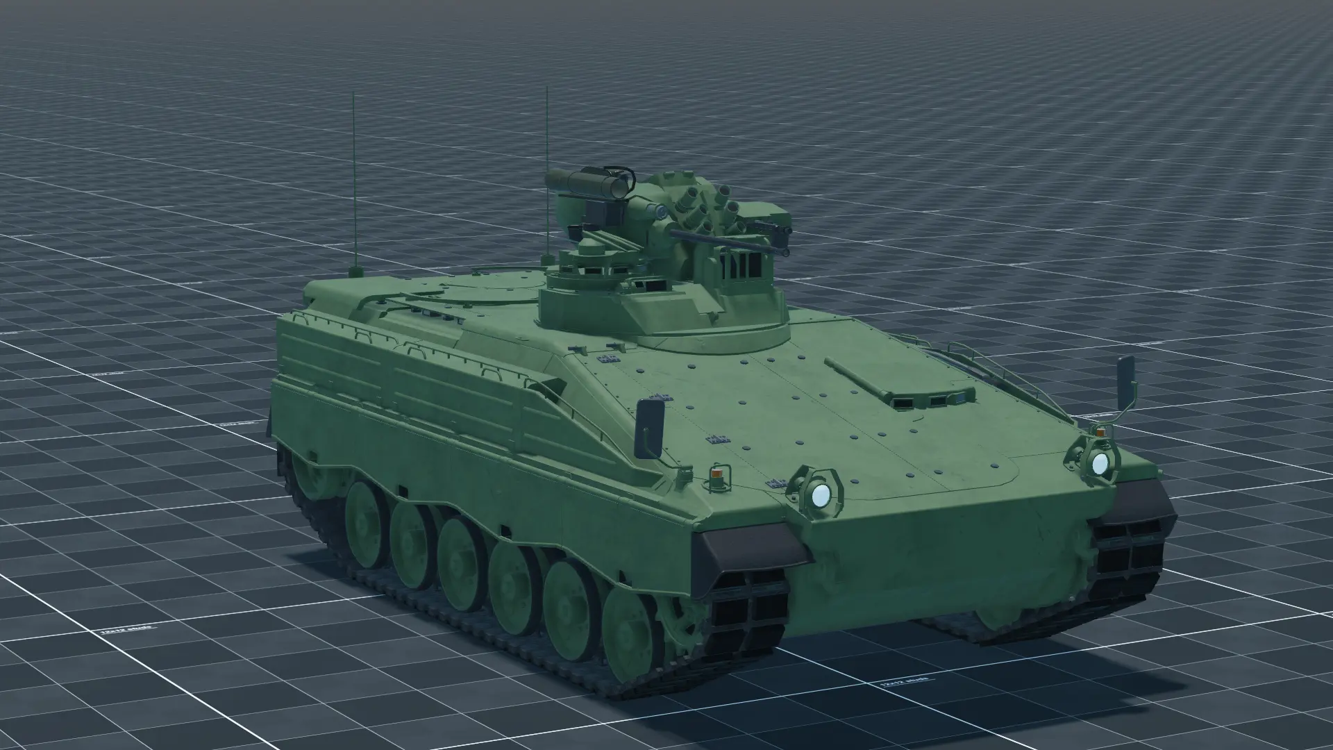 Marder 1A3, perspective, in Multicrew Tank Combat