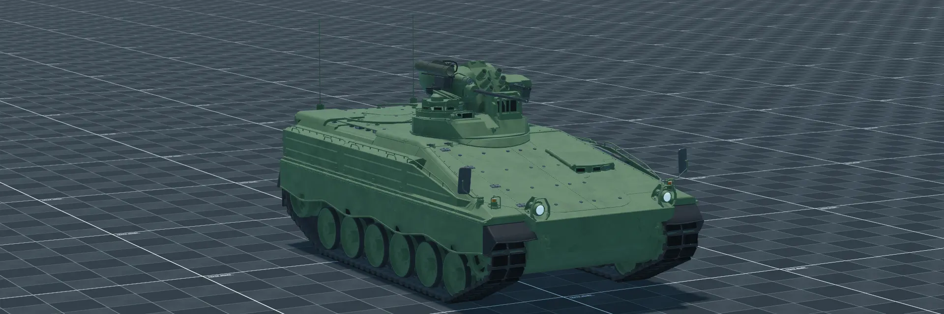 Marder 1A3, perspective banner, in Multicrew Tank Combat