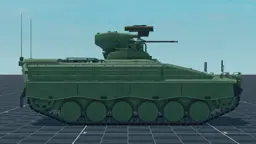 Marder 1A3, right, in Multicrew Tank Combat