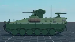 Marder A1, left, in Multicrew Tank Combat