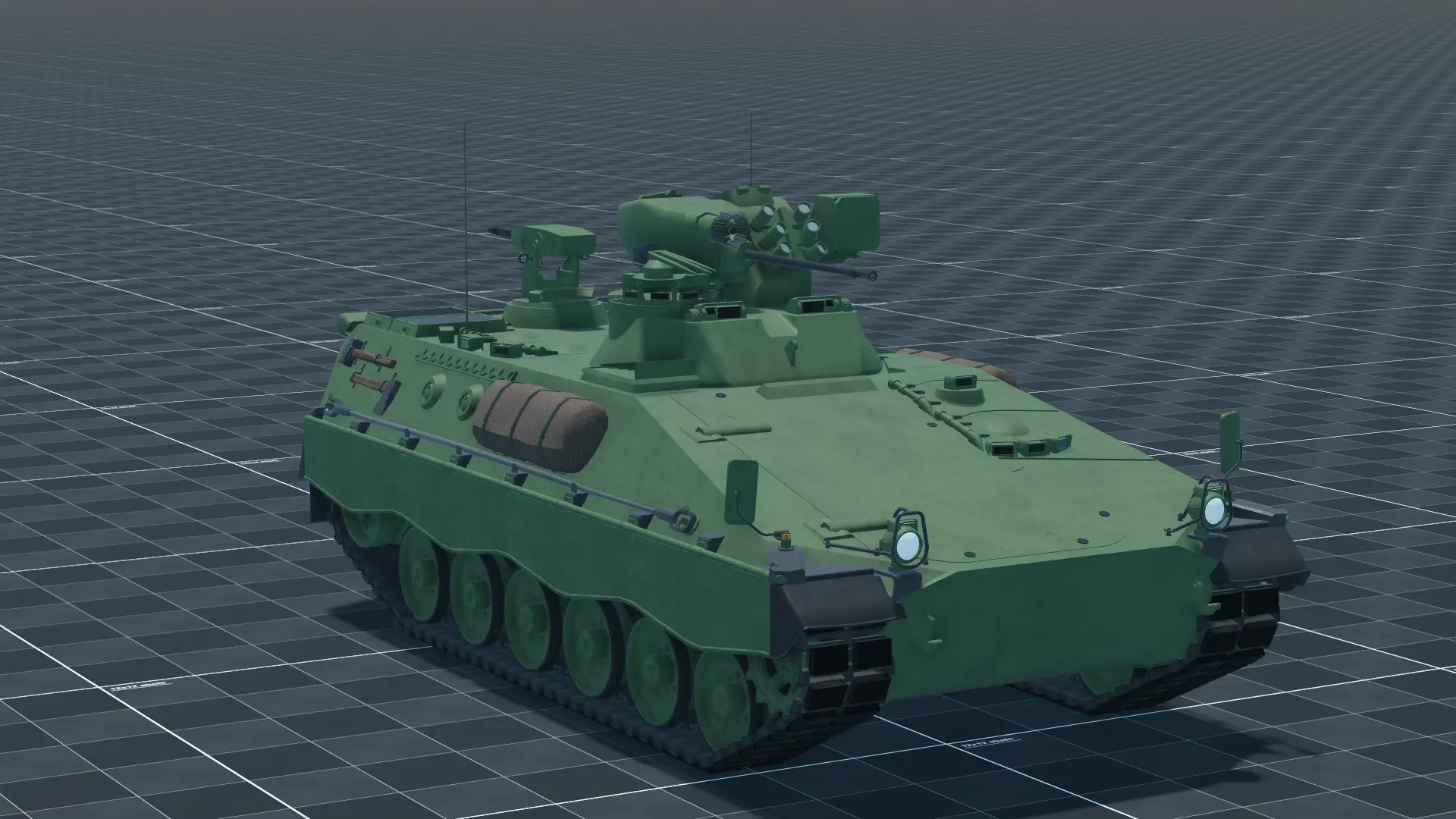 Marder A1, perspective, in Multicrew Tank Combat