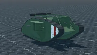 Mark IV, perspective, in Multicrew Tank Combat
