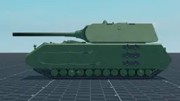 Maus, left, in Multicrew Tank Combat