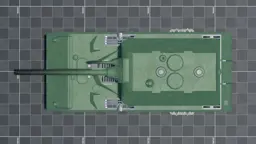 Maus, top, in Multicrew Tank Combat