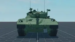 Merkava Mk.1B, front, in Multicrew Tank Combat