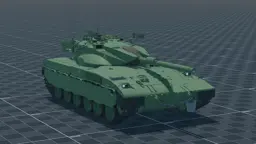 Merkava Mk.1B, perspective, in Multicrew Tank Combat