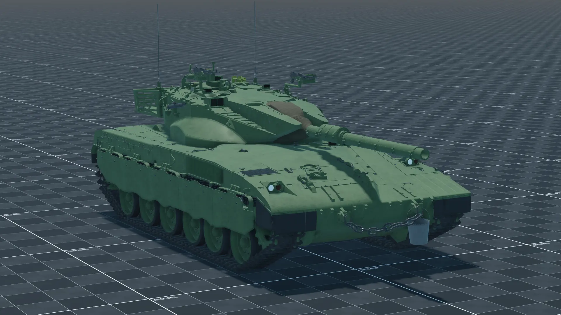 Merkava Mk.1B, perspective, in Multicrew Tank Combat