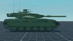 Merkava Mk.1B, right, in Multicrew Tank Combat