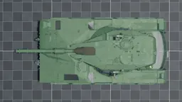 Merkava Mk.1B, top, in Multicrew Tank Combat