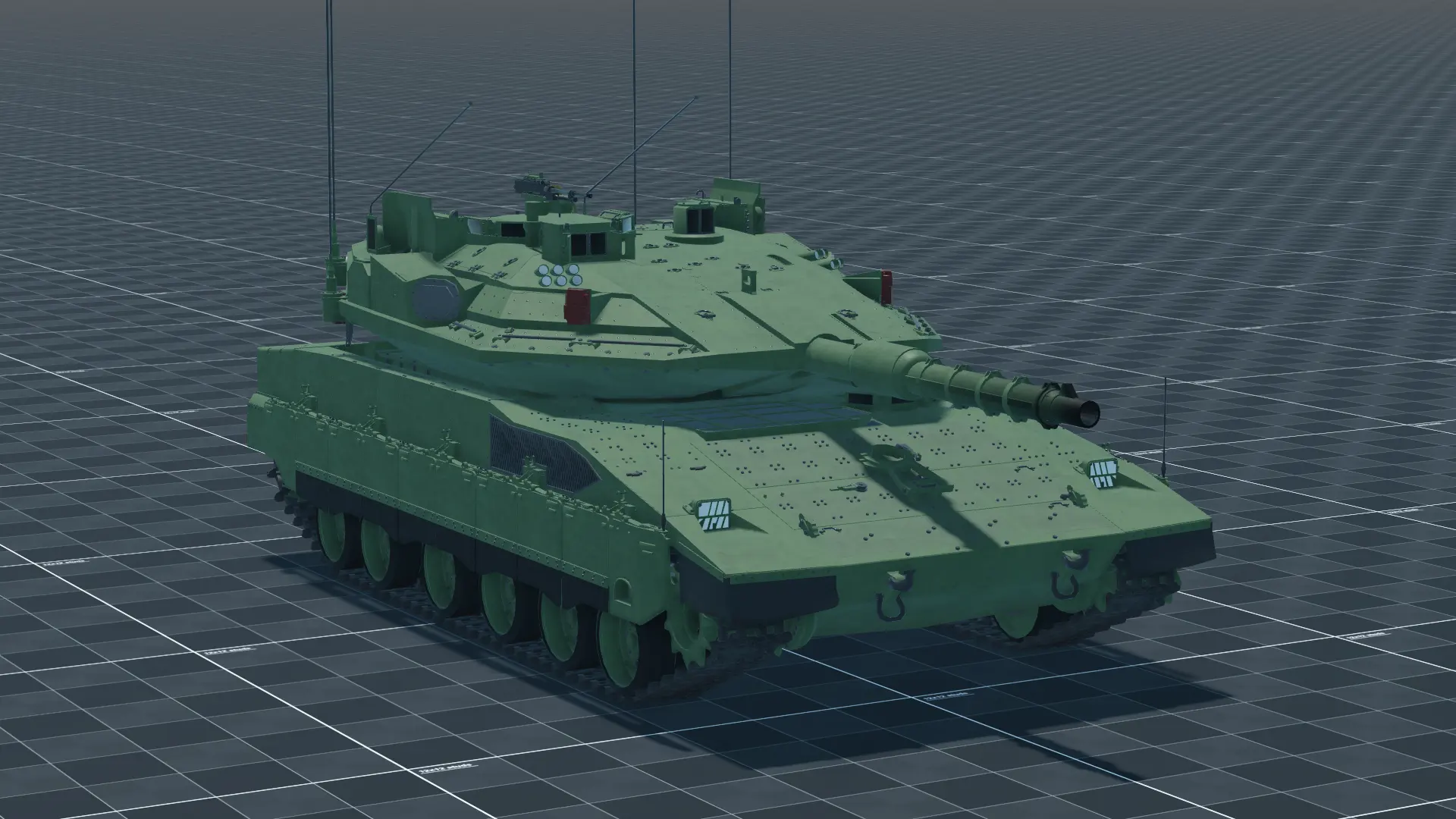 Merkava Mk.4M, perspective, in Multicrew Tank Combat