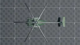 MH-6 Little Bird, top, in Multicrew Tank Combat