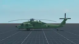 MH-60L DAP, left, in Multicrew Tank Combat