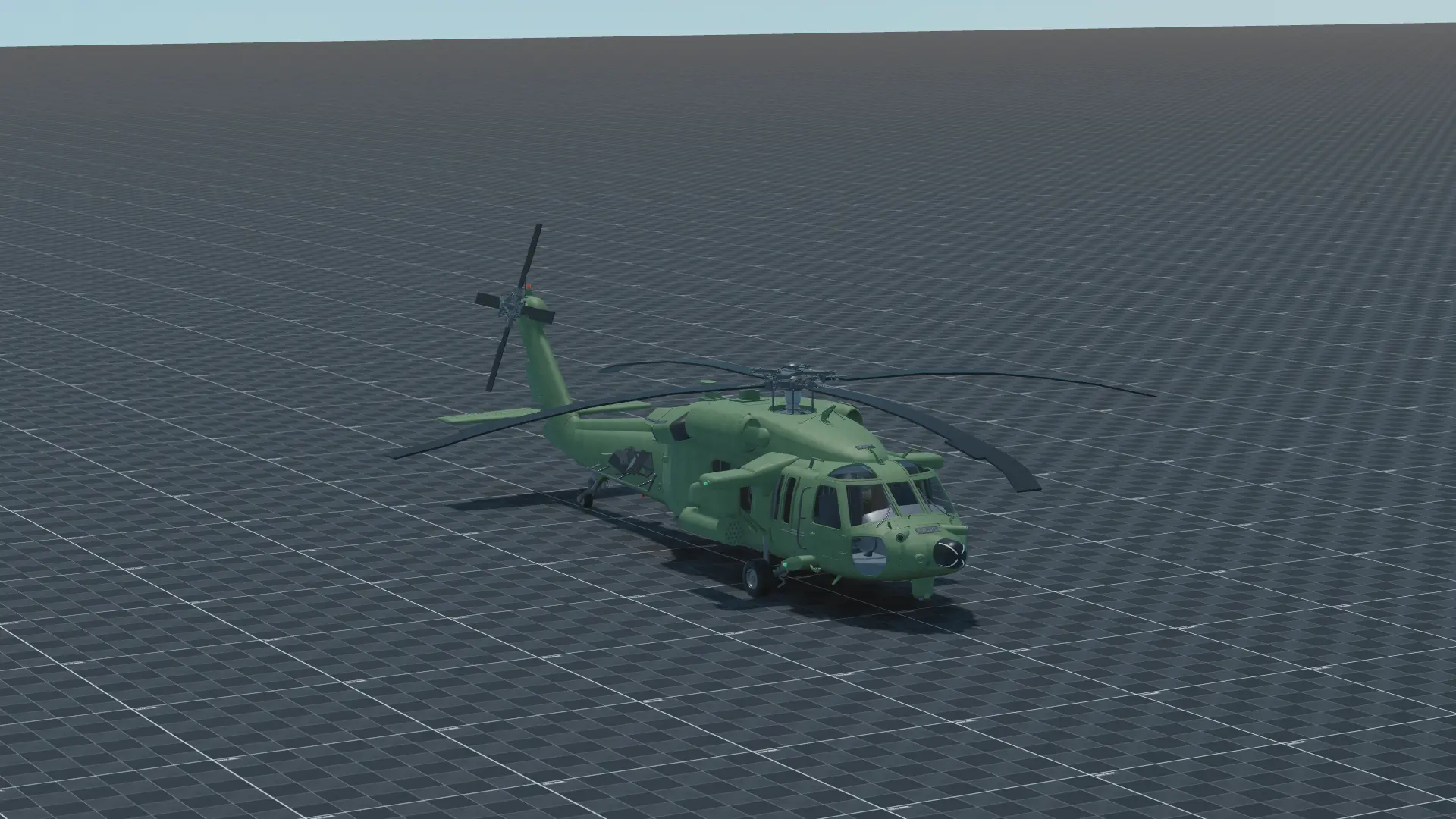 MH-60L DAP, perspective, in Multicrew Tank Combat