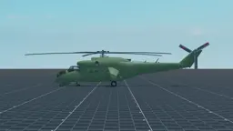 Mi-24V, left, in Multicrew Tank Combat