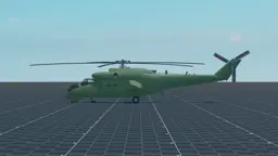 Mi-24VM, left, in Multicrew Tank Combat