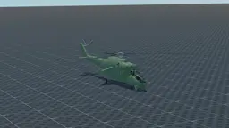 Mi-24VM, perspective, in Multicrew Tank Combat