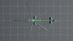 Mi-24VM, top, in Multicrew Tank Combat