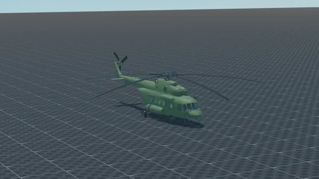 Mi-8AMTSh, perspective, in Multicrew Tank Combat