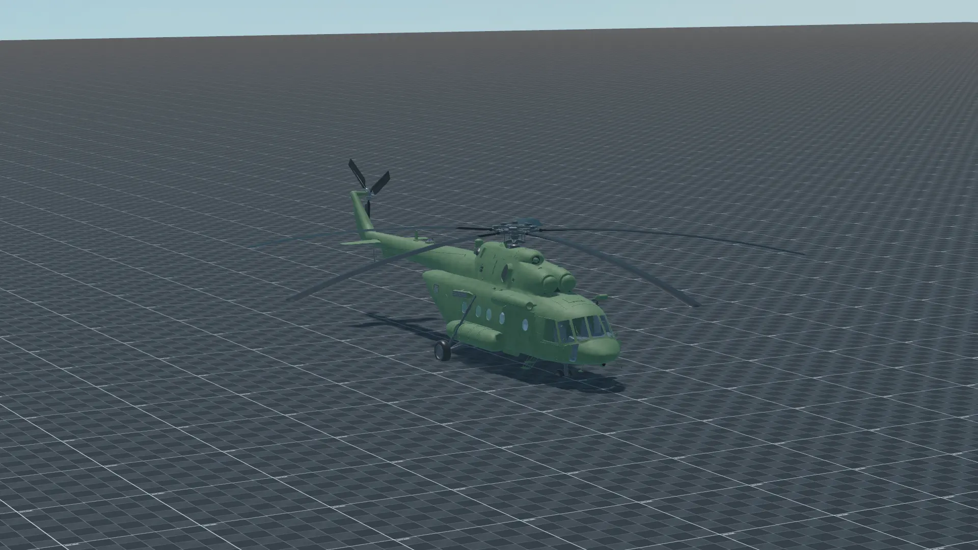 Mi-8AMTSh, perspective, in Multicrew Tank Combat