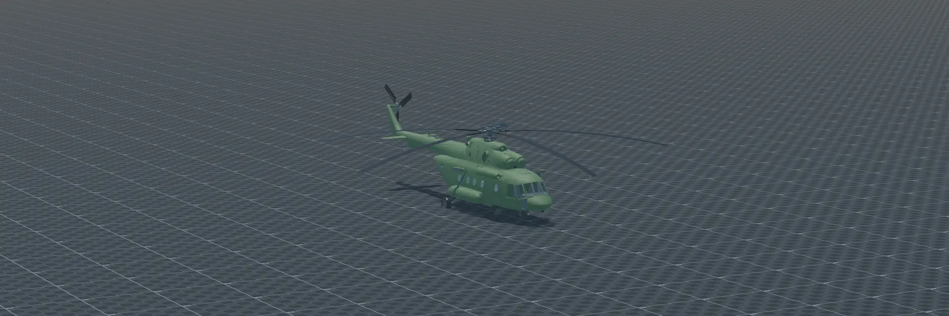 Mi-8AMTSh, perspective banner, in Multicrew Tank Combat