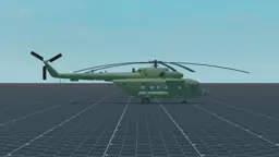 Mi-8AMTSh, right, in Multicrew Tank Combat