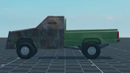 MiKi Truck Company Model 1 ARMOURED, left, in Multicrew Tank Combat