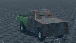 MiKi Truck Company Model 1 ARMOURED, perspective, in Multicrew Tank Combat