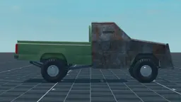 MiKi Truck Company Model 1 ARMOURED, right, in Multicrew Tank Combat