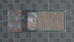 MiKi Truck Company Model 1 ARMOURED, top, in Multicrew Tank Combat