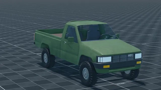 MiKi Truck Company Model 1, perspective, in Multicrew Tank Combat