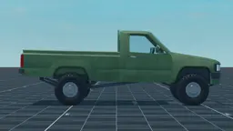 MiKi Truck Company Model 1, right, in Multicrew Tank Combat