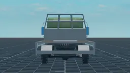 MiKi Truck Company Model 2, back, in Multicrew Tank Combat