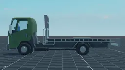 MiKi Truck Company Model 2, left, in Multicrew Tank Combat