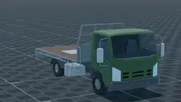 MiKi Truck Company Model 2, perspective, in Multicrew Tank Combat